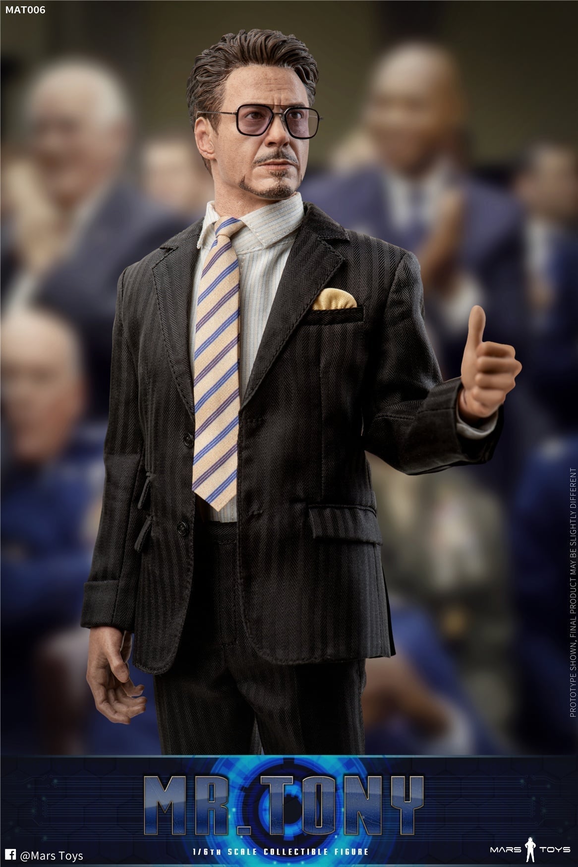 Figura Mr. Tony Court Set marca Mars Toys MAT006 escala 1/6