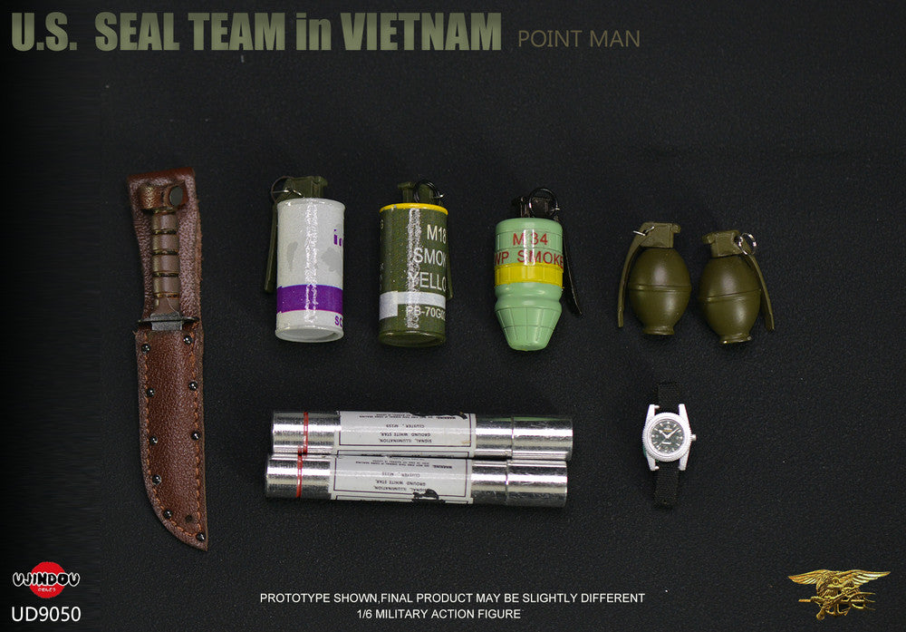Preventa Figura POINT MAN - U.S. Seal Team in Vietnam marca Ujindou UD9050 escala 1/6