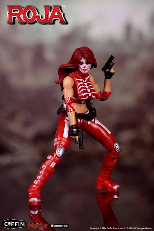 Pedido Figura Roja - La Muerta marca Executive Replicas escala pequeña 1/12