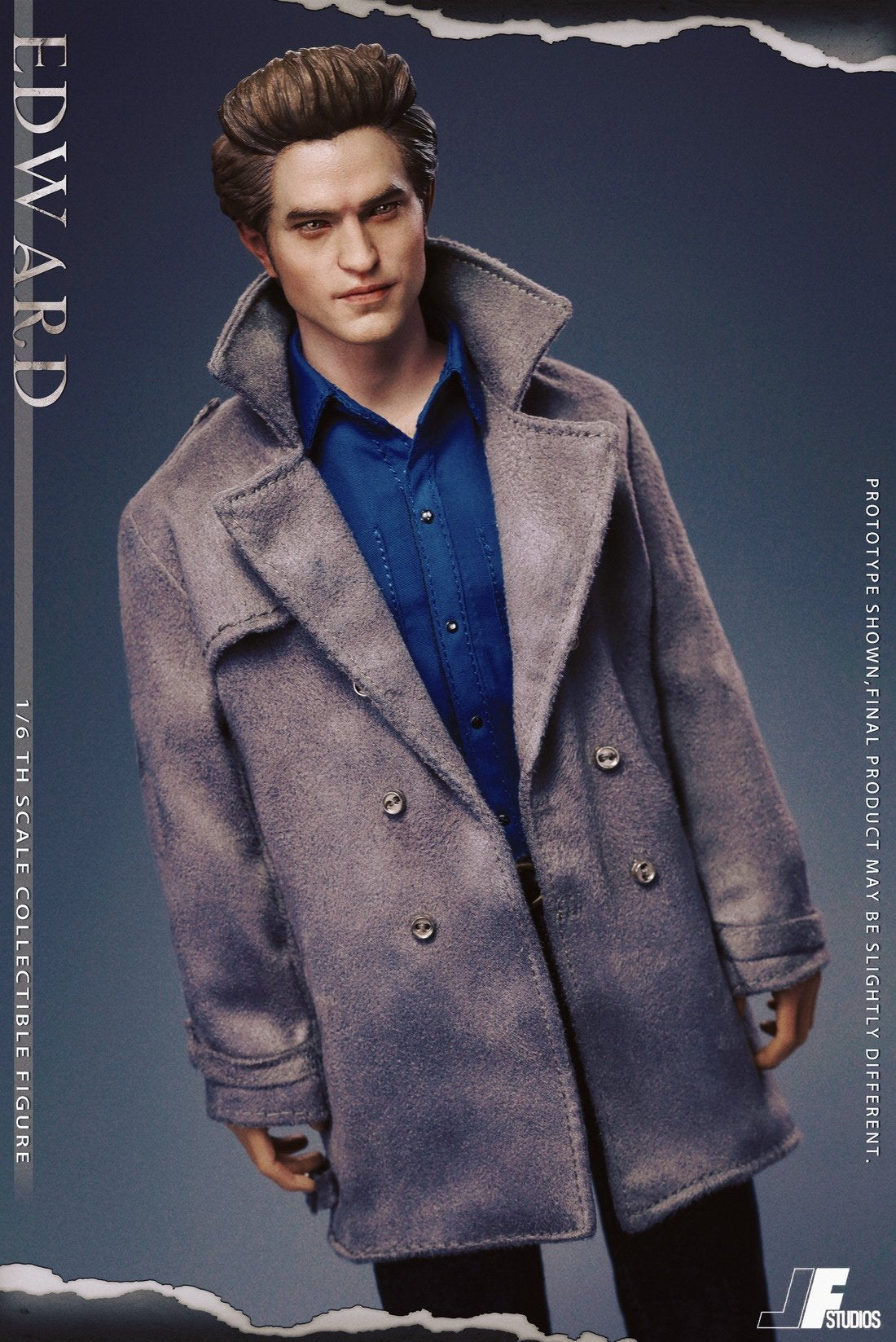 Pedido Figura Young Vampire Edward marca JF Studios JF001 escala 1/6