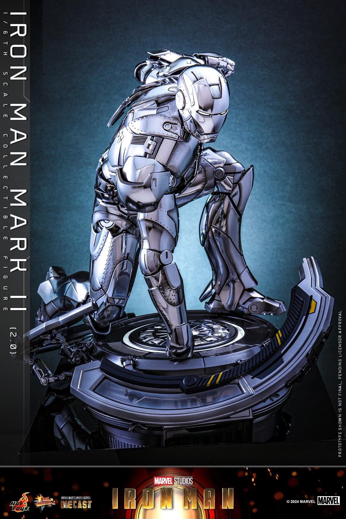 Preventa Figura Hot Toys Iron Man Mark II (2.0) marca Hot Toys MMS733 D59 escala 1/6