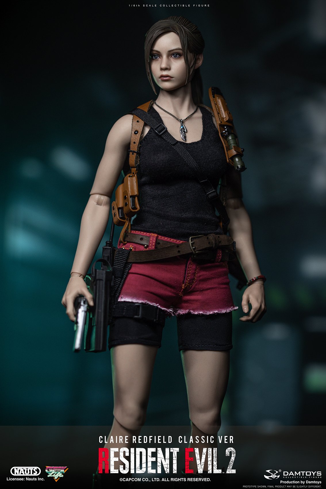 Pedido Figura Claire Redfield Classic Ver. - Resident Evil 2 marca Damtoys DMS038 escala 1/6