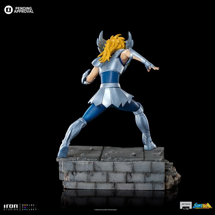 Pedido Estatua Cygnus Hyoga - Saint Seiya - Limited Edition marca Iron Studios escala de arte 1/10