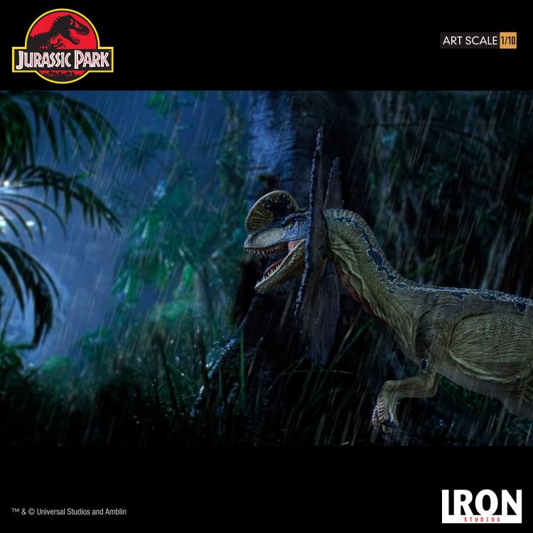 Pedido Estatua Dilophosaurus - Jurassic Park Icons - Limited Edition marca Iron Studios escala de arte 1/10
