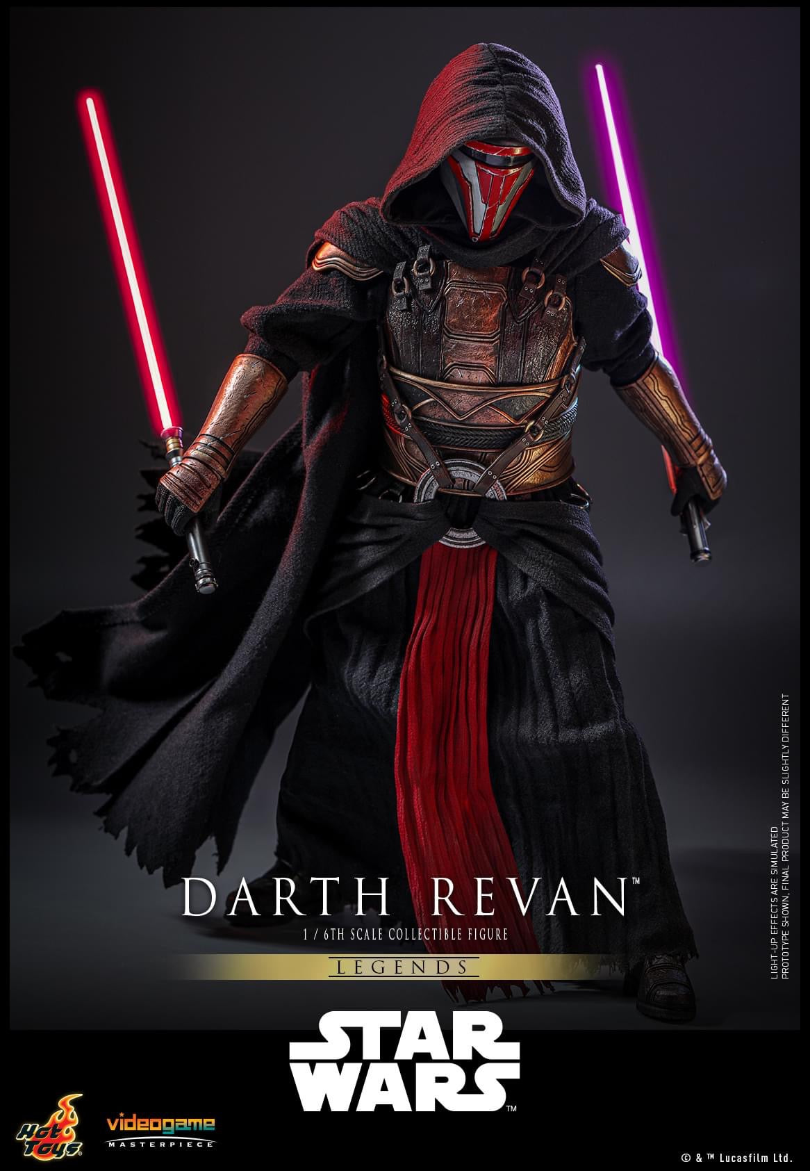 Pedido Figura Darth Revan - Star Wars Legends™ marca Hot Toys VGM62 escala 1/6