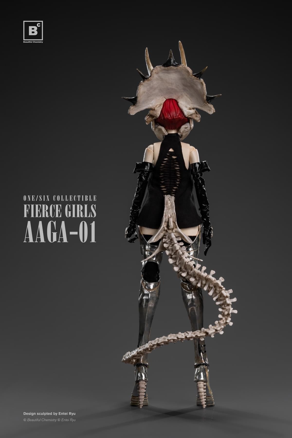 Preventa Figura Fierce Girls marca Beautiful Chemistry x Entei Ryu AAGA-01 escala 1/6 (ART TOY)