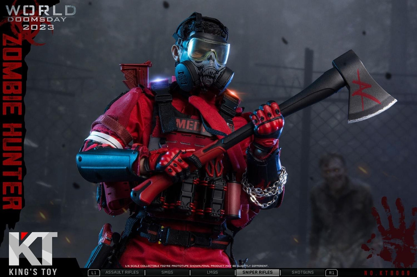 Pedido Figura Apocalypse - Zombie Hunter marca King's Toy KT8009 escala 1/6