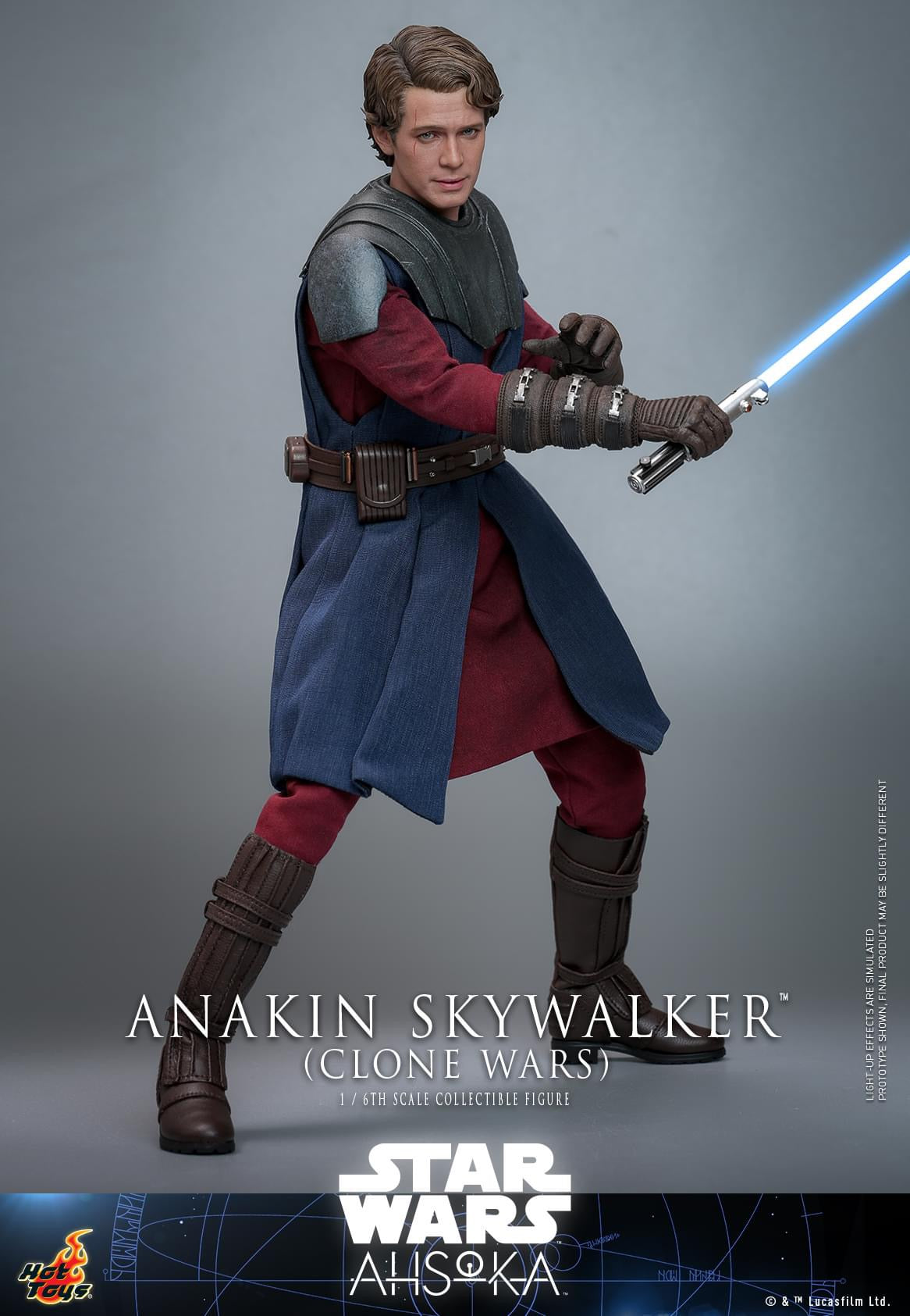 Pedido Figura Anakin Skywalker (Clone Wars) - Star Wars: Ahsoka ™ marca Hot Toys TMS129 escala 1/6