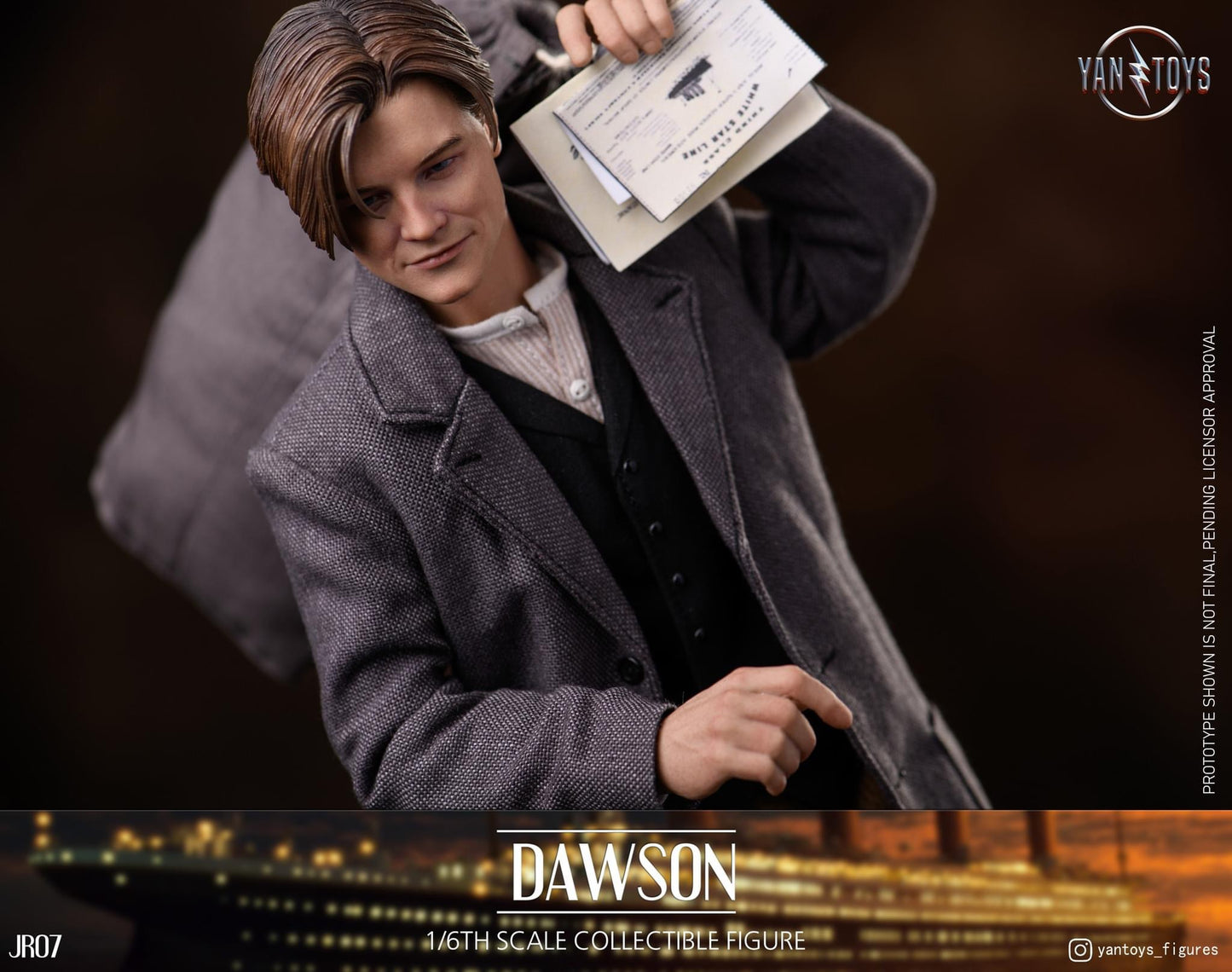 Preventa Figura Dawson marca Yantoys JR07 escala 1/6