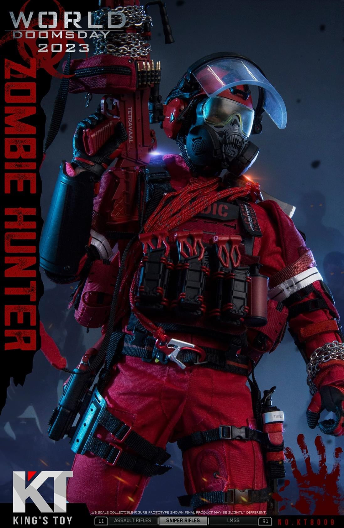 Pedido Figura Apocalypse - Zombie Hunter marca King's Toy KT8009 escala 1/6