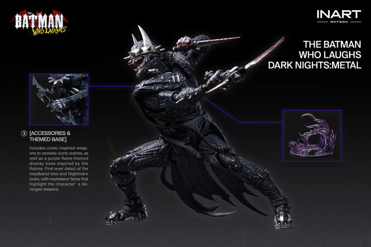 Preventa Figura The Batman Who Laughs - Dark Nights: Metal marca INART MAG C0002 Queen Studio escala 1/12