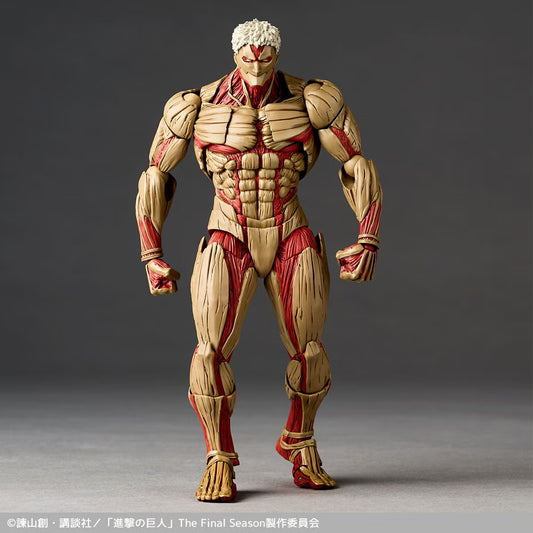 Preventa Figura Armored Titan (Reiner Braun) - Shingeki no Kyojin (Attack on Titan) - Amazing Yamaguchi Revoltech NR157 marca Kaiyodo (17 cm) (relanzamiento)