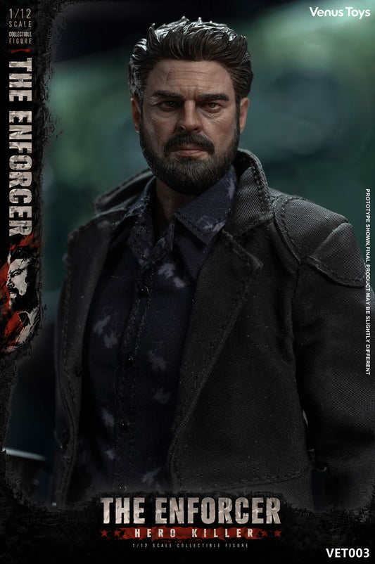 Preventa Figura The Enforcer marca Venus Toys VET003 escala 1/12