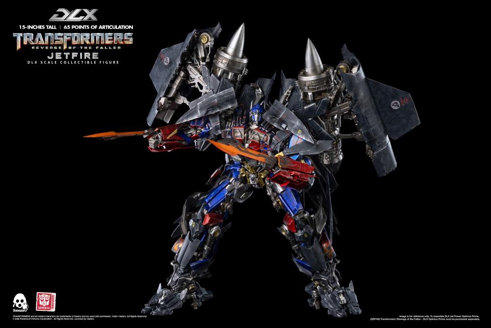 Pedido Figura DLX Jetfire - Transformers: Revenge of the Fallen marca Threezero 3Z0166 (38 cm)