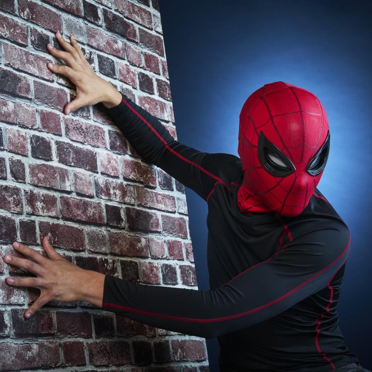 Pedido Mascara de Spider-Man (electrónica usable expresiva) - Spider-Man: Homecoming - Marvel Legends marca Hasbro escala real 1/1