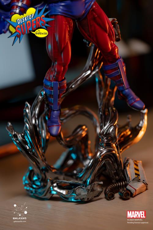 Pedido Estatua Magneto - Marvel Desktop Super marca Galaxias escala de arte 1/8