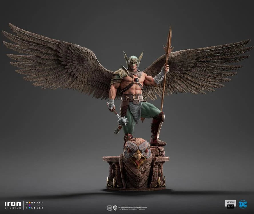Preventa Estatua HAWKMAN - Black Adam 10th Anniversary - DC Comics - Limited Edition marca Iron Studios escala de arte 1/10