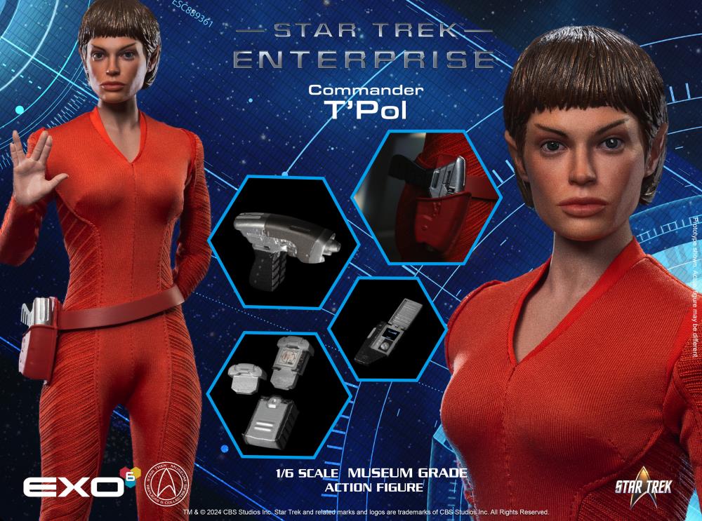 Pedido Figura Commander T'Pol - Star Trek: Enterprise marca EXO-6 EXO-01-042 escala 1/6