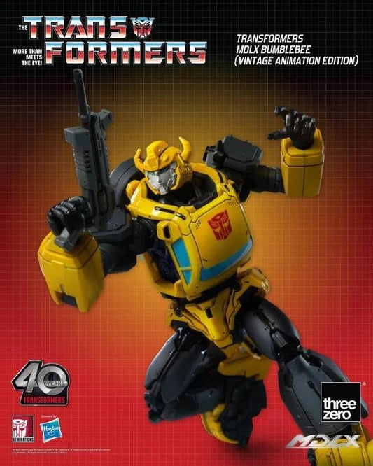 Pedido Figura MDLX Bumblebee (Vintage Animation) Exclusive 40th Aniversary - Transformers marca Threezero 3Z0693 (12 cm)
