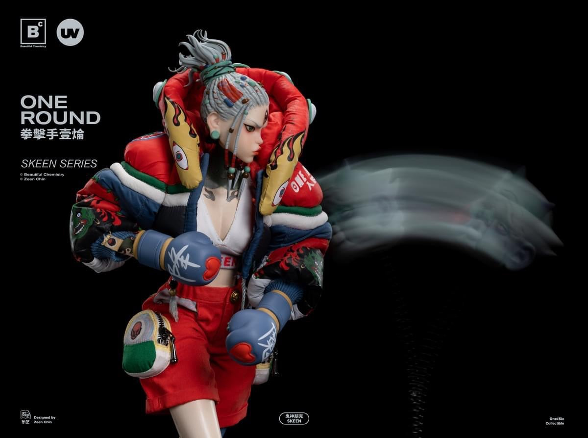 Preventa Figura One Round - Skeen Series marca Beautiful Chemistry UV202405 escala 1/6 (ART TOY)