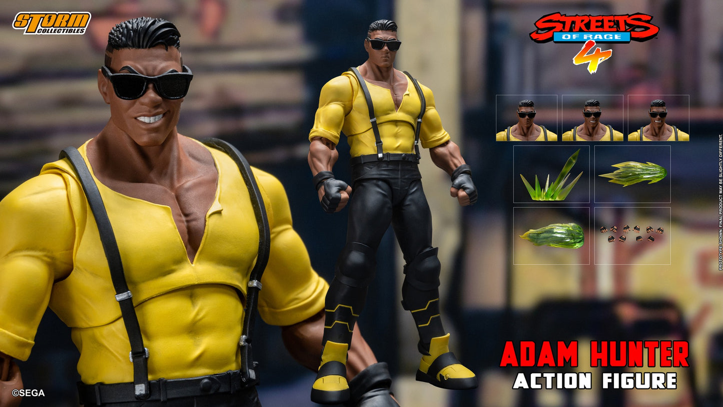 Pedido Figura Adam Hunter - Streets of Rage 4 marca Storm Collectibles escala pequeña 1/12