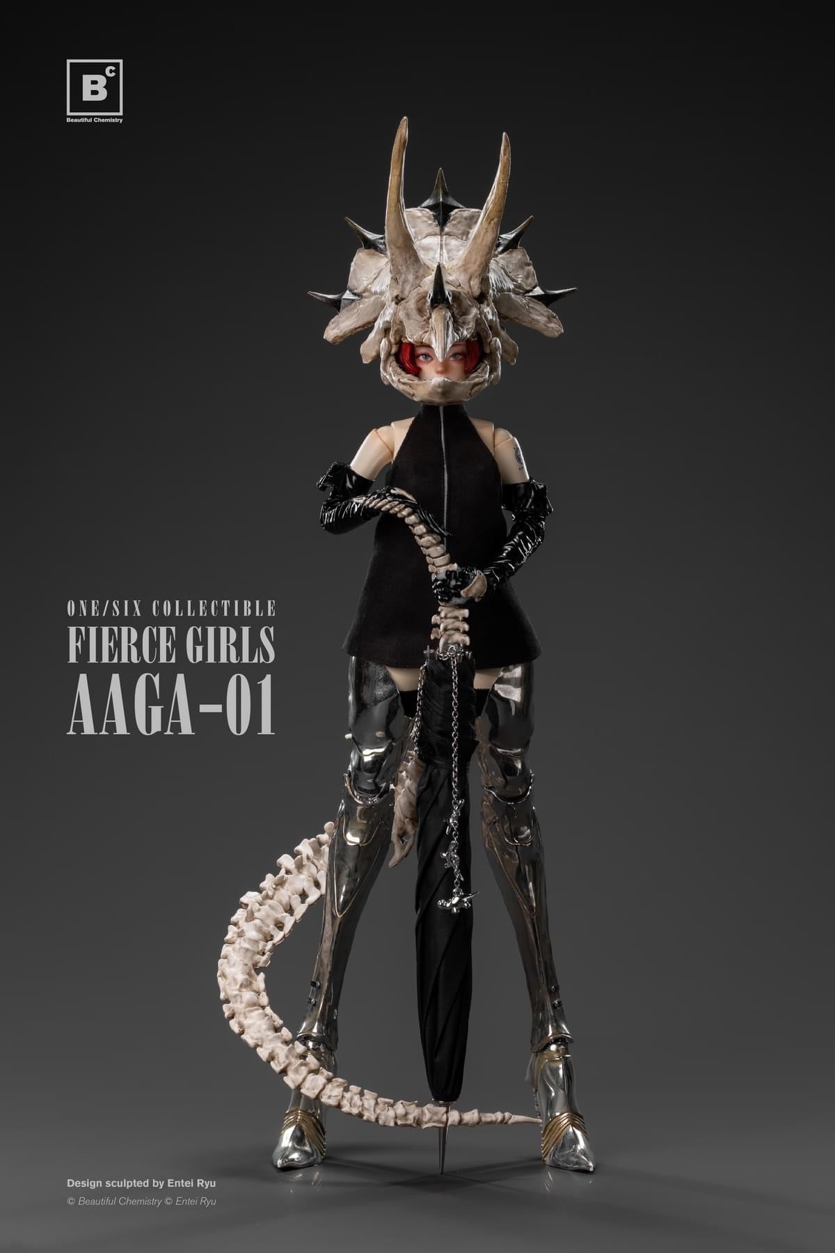 Preventa Figura Fierce Girls marca Beautiful Chemistry x Entei Ryu AAGA-01 escala 1/6 (ART TOY)