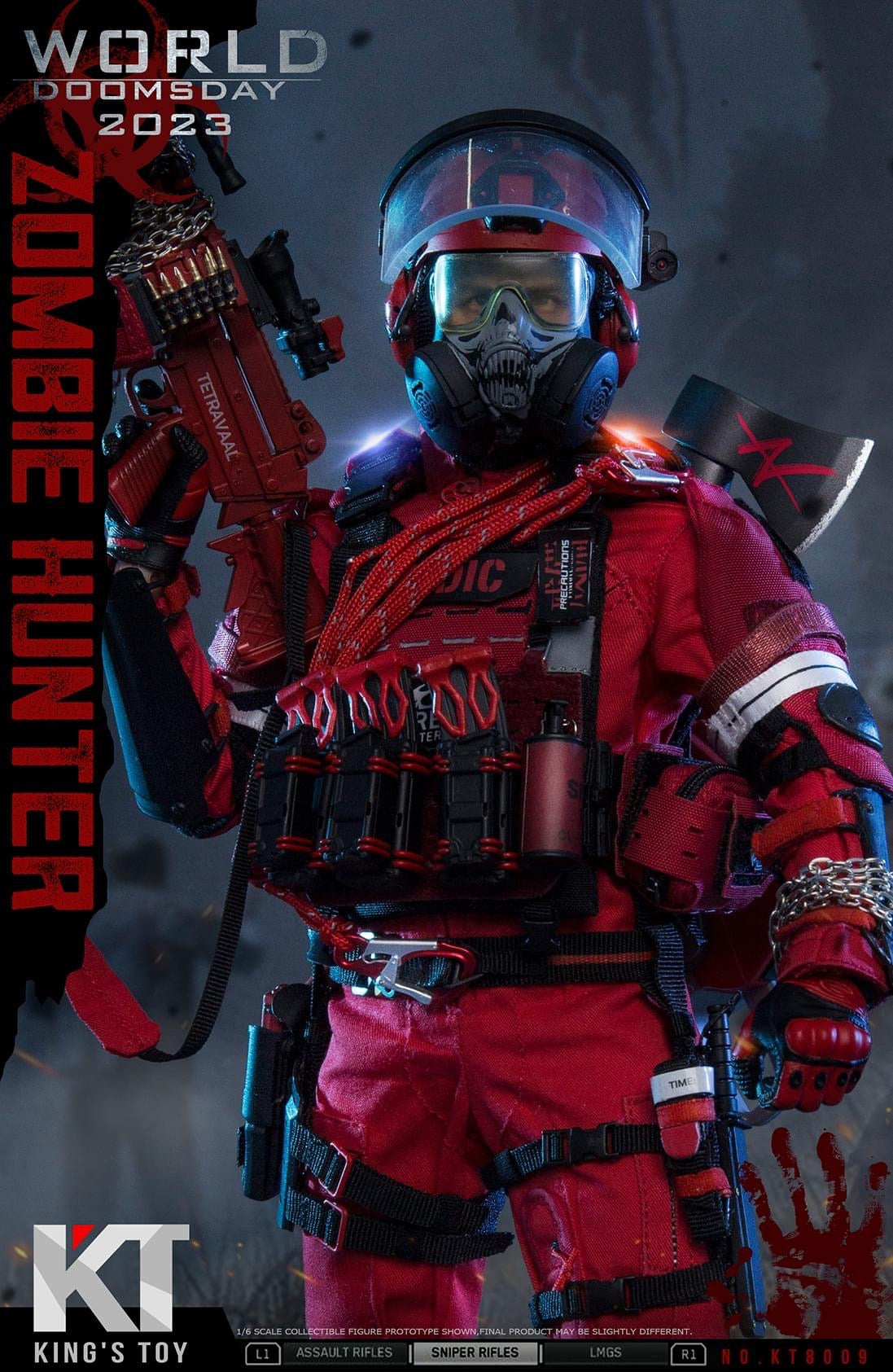 Pedido Figura Apocalypse - Zombie Hunter marca King's Toy KT8009 escala 1/6