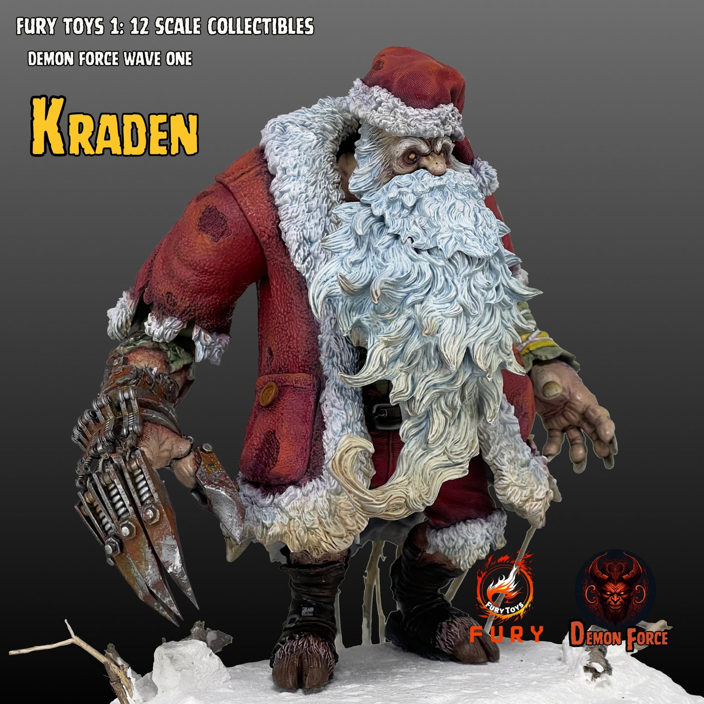 Pedido Figuras Brothers Kraden & Krynn - Demon Force Wave One (Set de 2 figuras + bonus) marca Fury Toys FDF001 FDF002 escala pequeña 1/12
