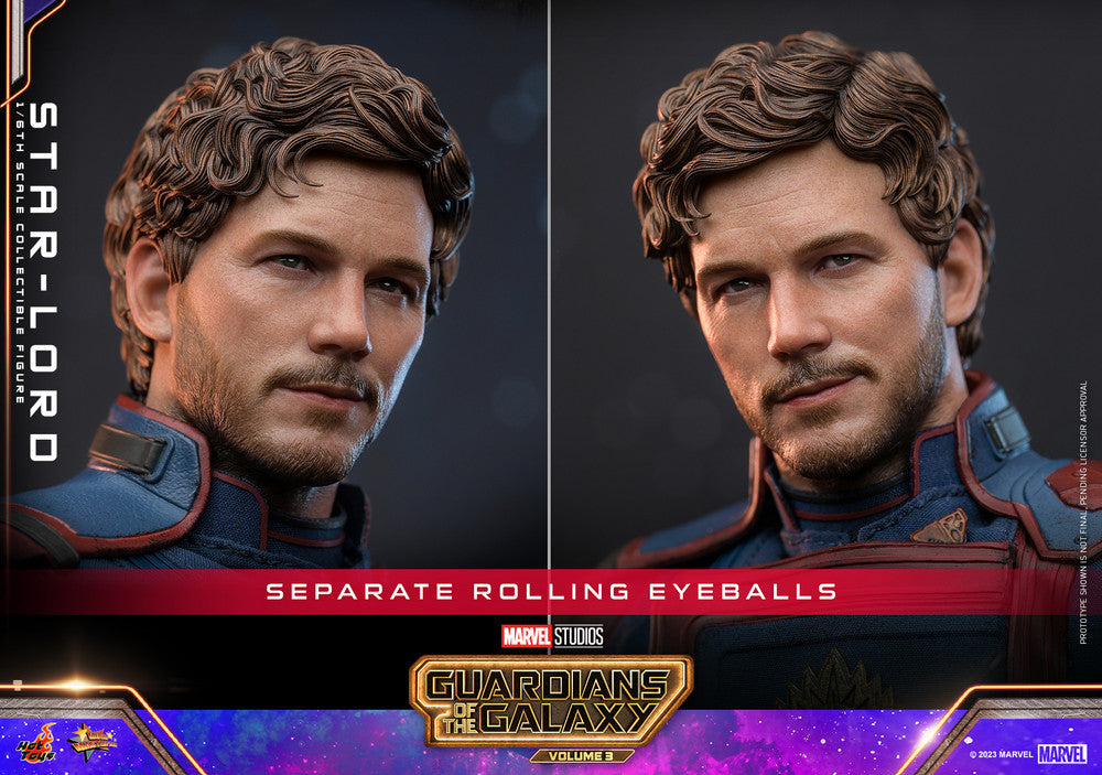 Preventa Figura STAR-LORD- Guardians of the Galaxy Vol. 3 marca Hot Toys MMS709 escala 1/6