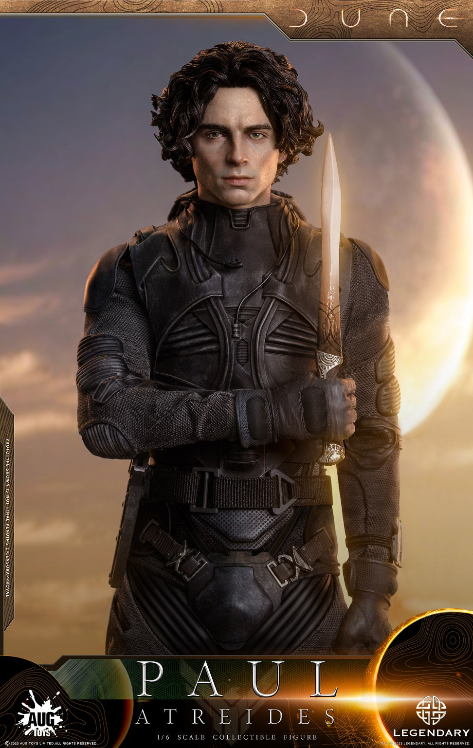 Pedido Figura Paul Atreides in Distillation Suit- Dune marca AUG Toys DL003 escala 1/6