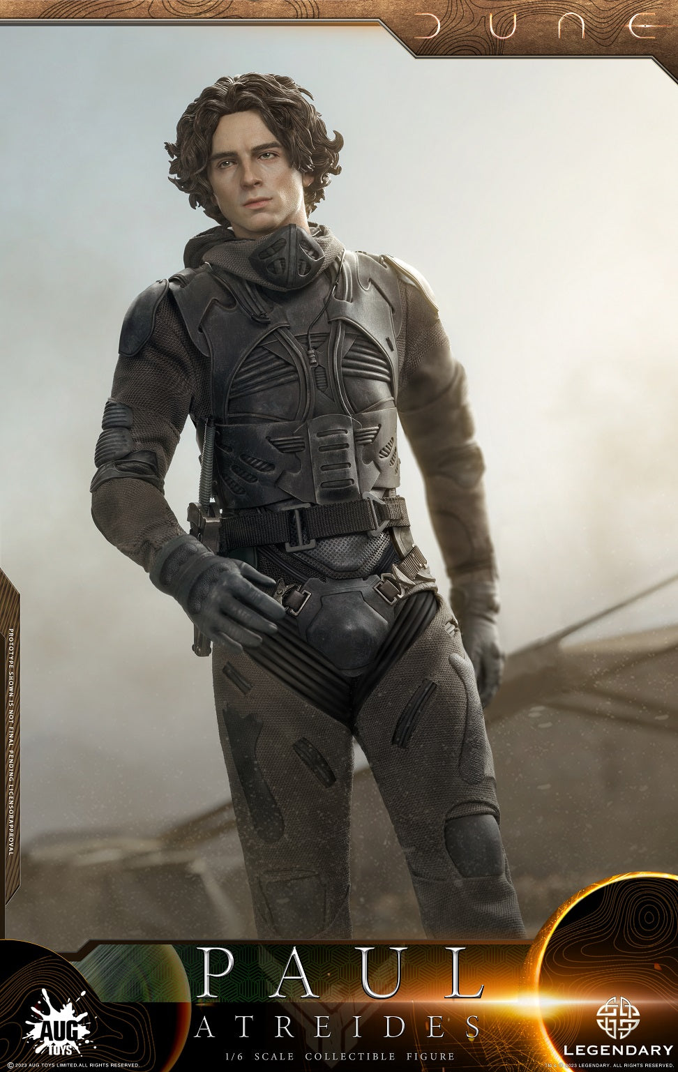 Pedido Figura Paul Atreides in Distillation Suit- Dune marca AUG Toys DL003 escala 1/6