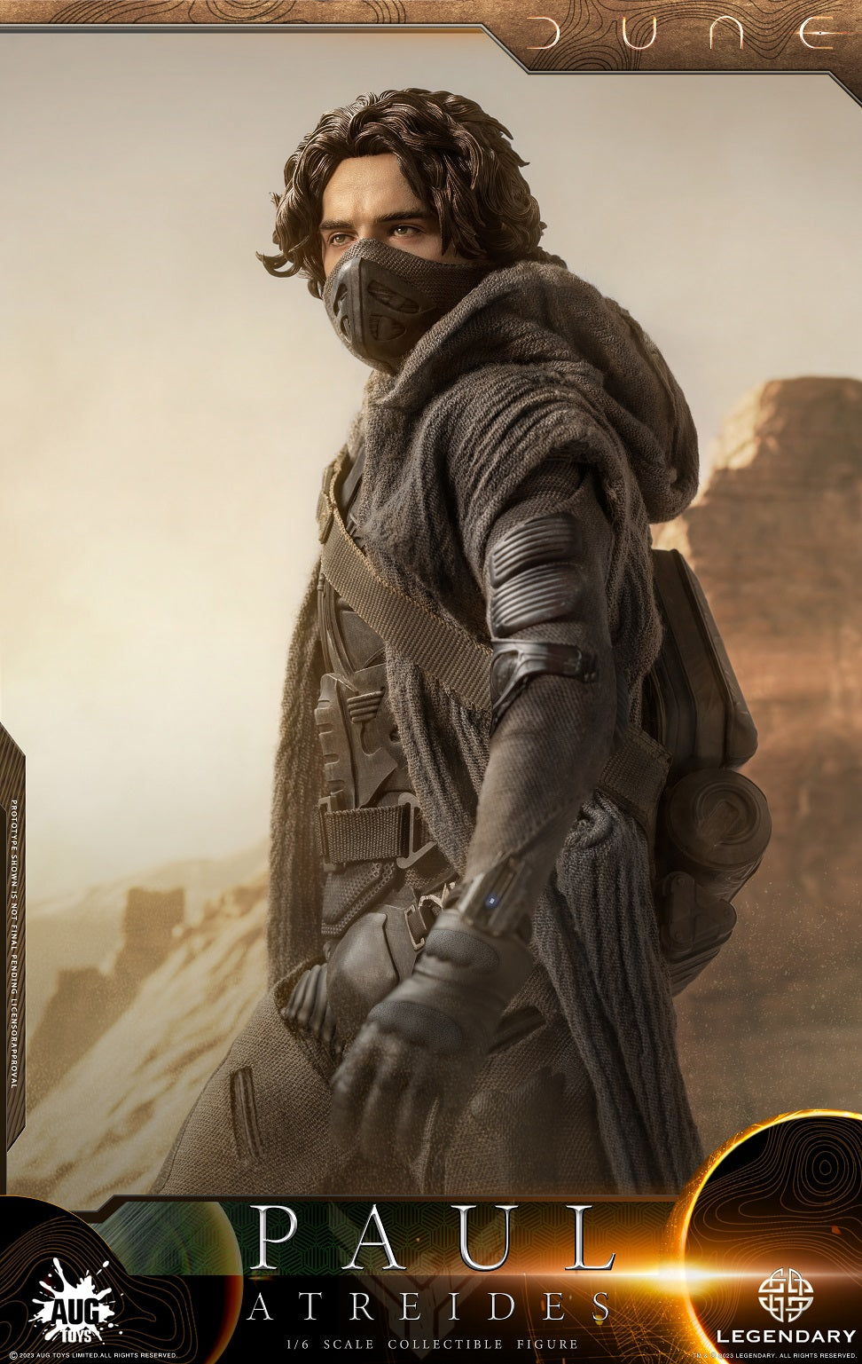 Pedido Figura Paul Atreides in Distillation Suit- Dune marca AUG Toys DL003 escala 1/6