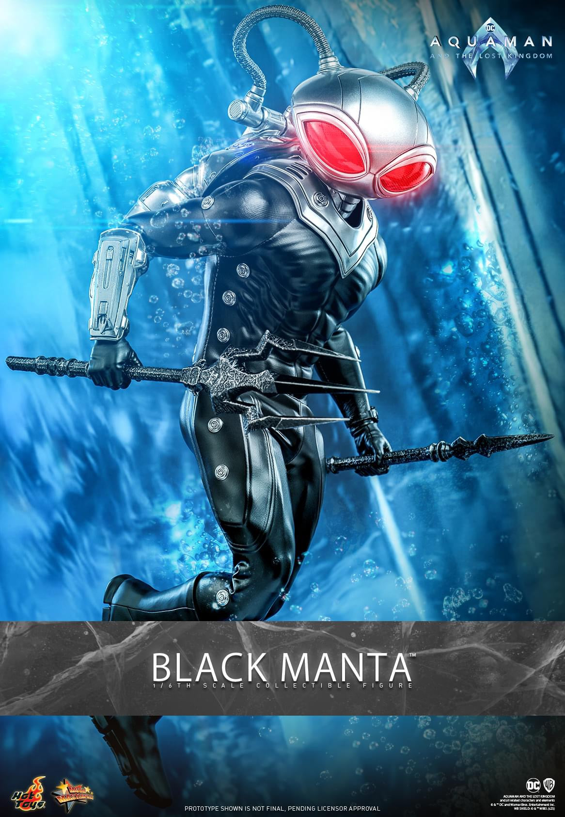 Pedido Figura BLACK MANTA - Aquaman 2 marca Hot Toys MMS739 escala 1/6