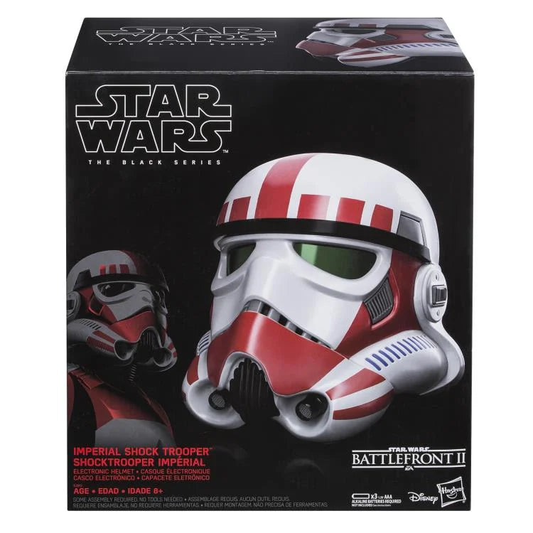 Pedido Casco Electrónico del Shock Trooper - Star Wars Battlefront - Star Wars: The Black Series marca Hasbro escala real 1/1