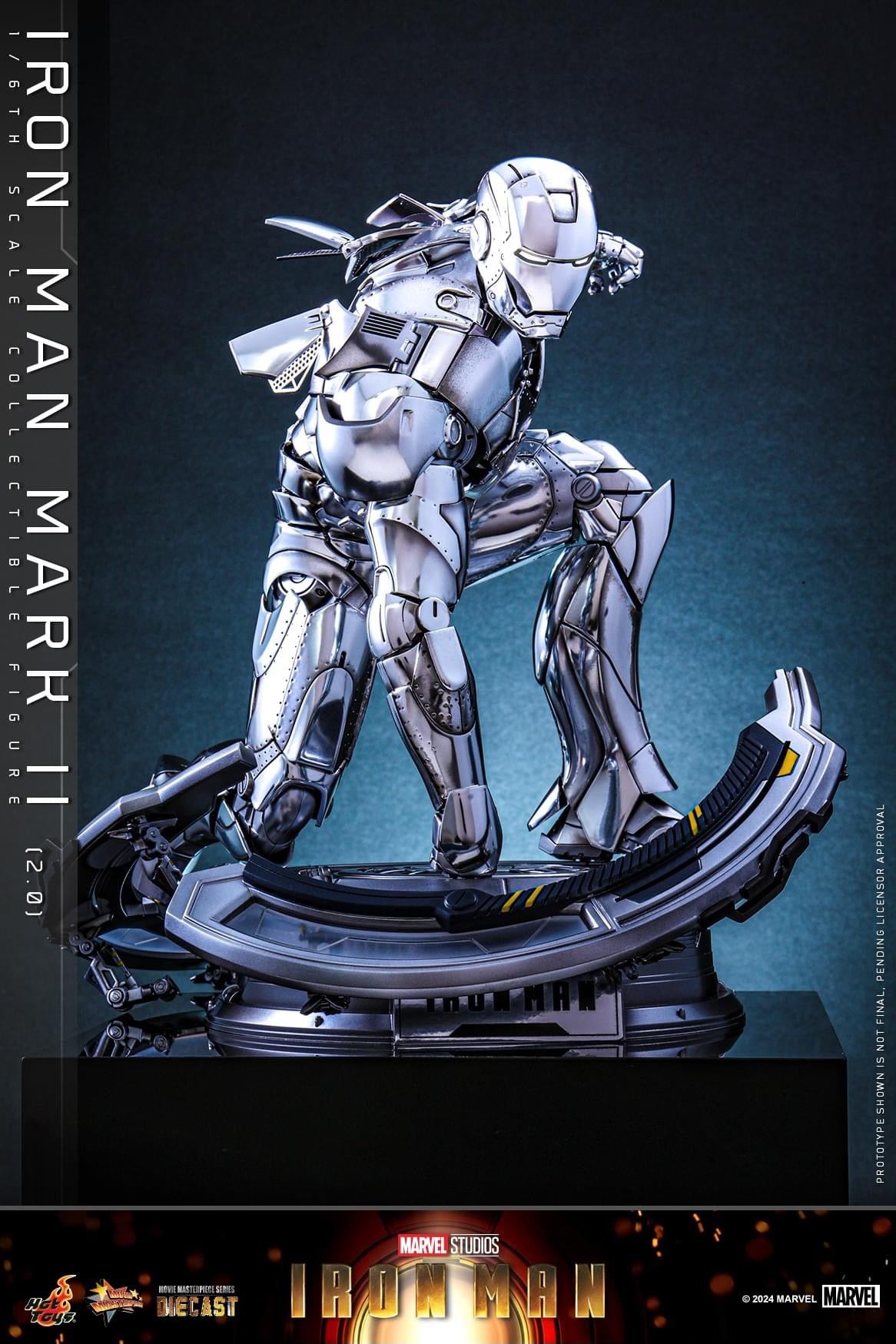 Preventa Figura Hot Toys Iron Man Mark II (2.0) marca Hot Toys MMS733 D59 escala 1/6