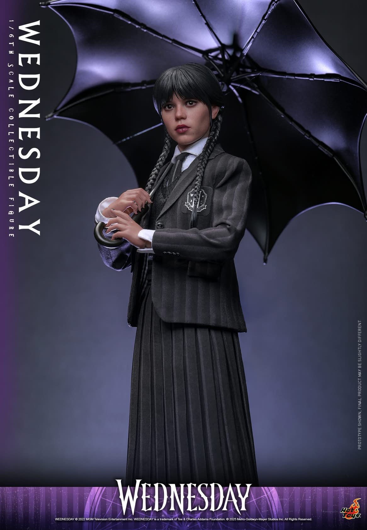 Preventa Figura WEDNESDAY - Wednesday (Netflix Series) marca Hot Toys TMS135 escala 1/6