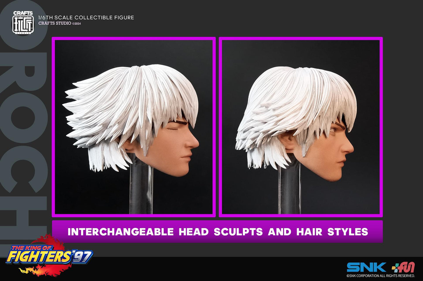 Pedido Figura OROCHI - The King of Fighters 97' marca Crafts Studio CS-021 escala 1/6