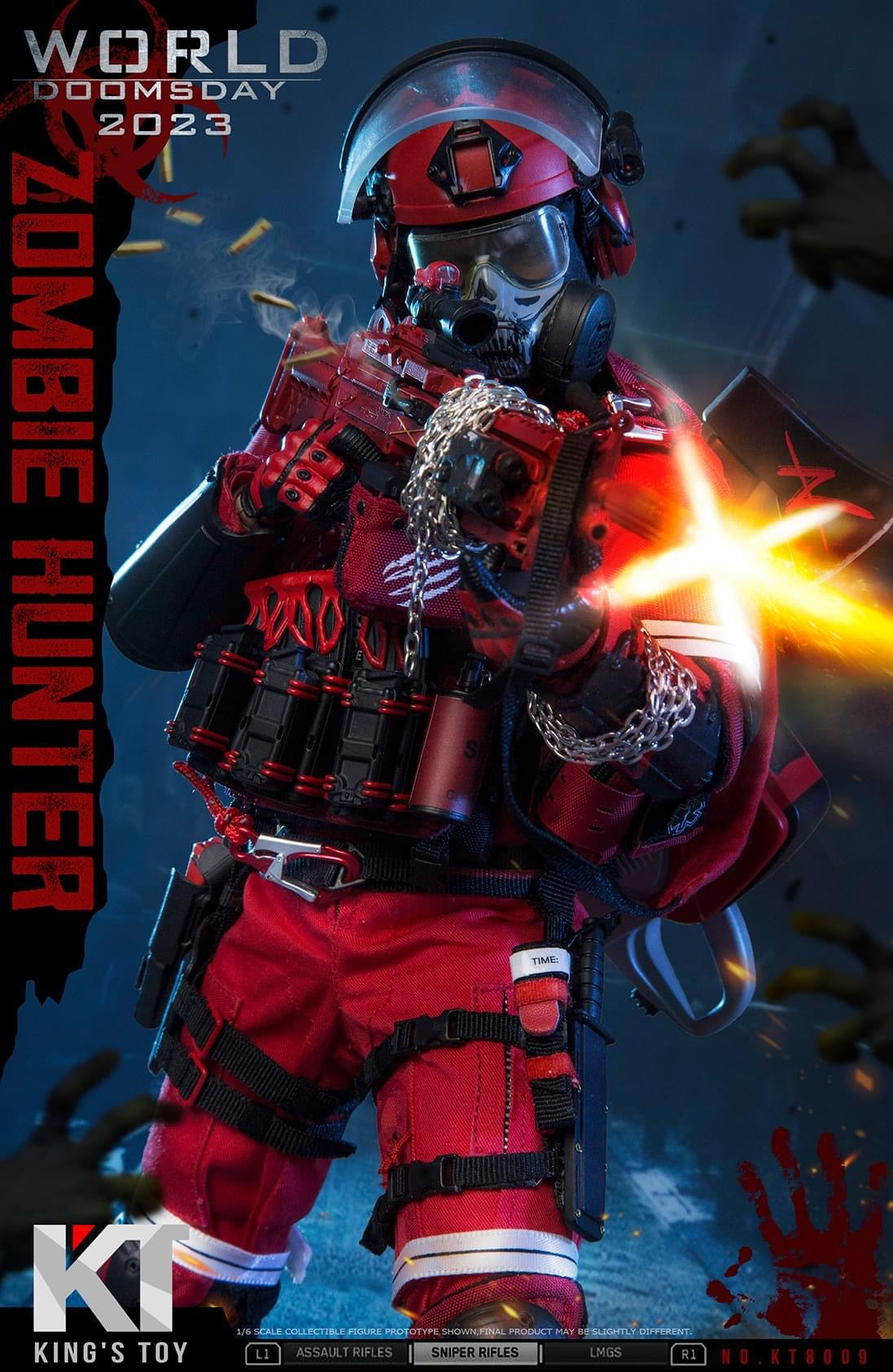 Pedido Figura Apocalypse - Zombie Hunter marca King's Toy KT8009 escala 1/6