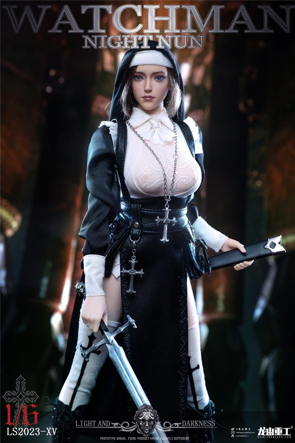 Pedido Figura Redemption of the Night Elena (2 versiones) marca Longshan LS2023-XV escala 1/6