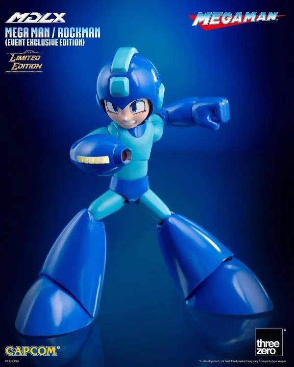 Pedido Figura MDLX Mega Man / Rockman (Event Exclusive version) (Edición Limitada) marca Threezero 3Z0572 escala pequeña 1/12