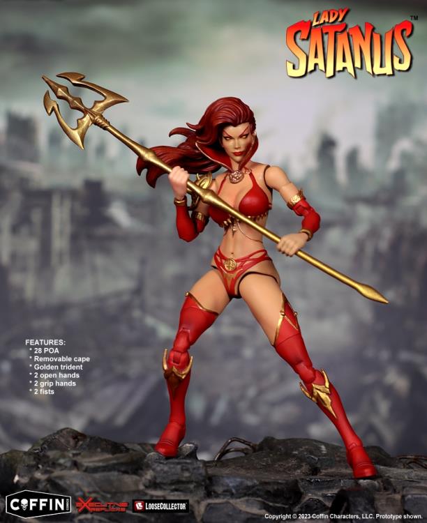 Pedido Figura Lady Satanus marca Executive Replicas escala pequeña 1/12