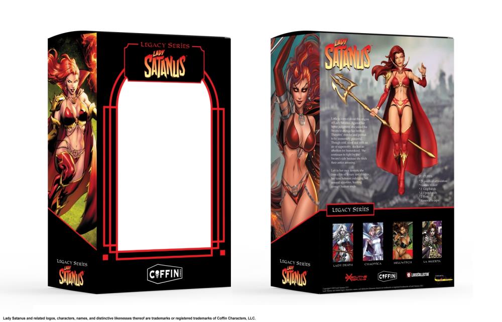 Pedido Figura Lady Satanus marca Executive Replicas escala pequeña 1/12