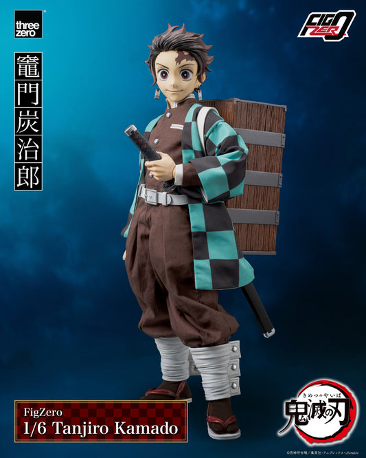Pedido Figura Tanjiro Kamado - Demon Slayer: Kimetsu no Yaiba - FigZero marca Threezero 3Z0667 escala 1/6