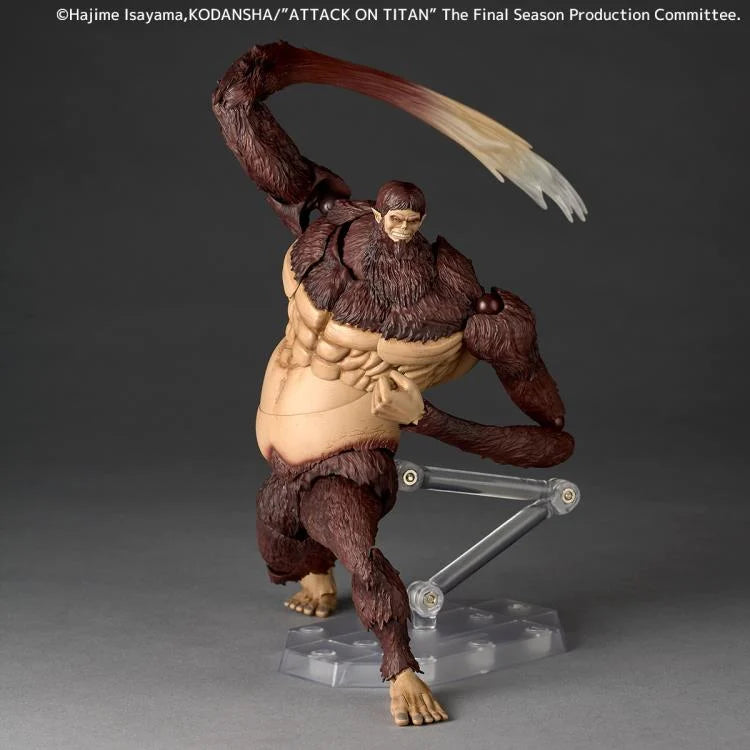 Preventa Figura Beast Titan - Attack on Titan / Shingeki no Kyojin - Amazing Yamaguchi Revoltech marca Kaiyodo NR097 (17.5 cm)