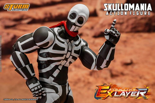 Pedido Figura SKULLOMANIA - Fighting EX Layer marca Storm Collectibles AREX01 escala pequeña 1/12