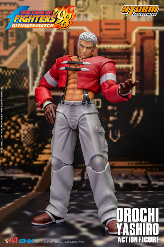 Pedido Figura OROCHI YASHIRO - The King of Fighters '98 Unlimited Match marca Storm Collectibles SKKF13 escala pequeña 1/12
