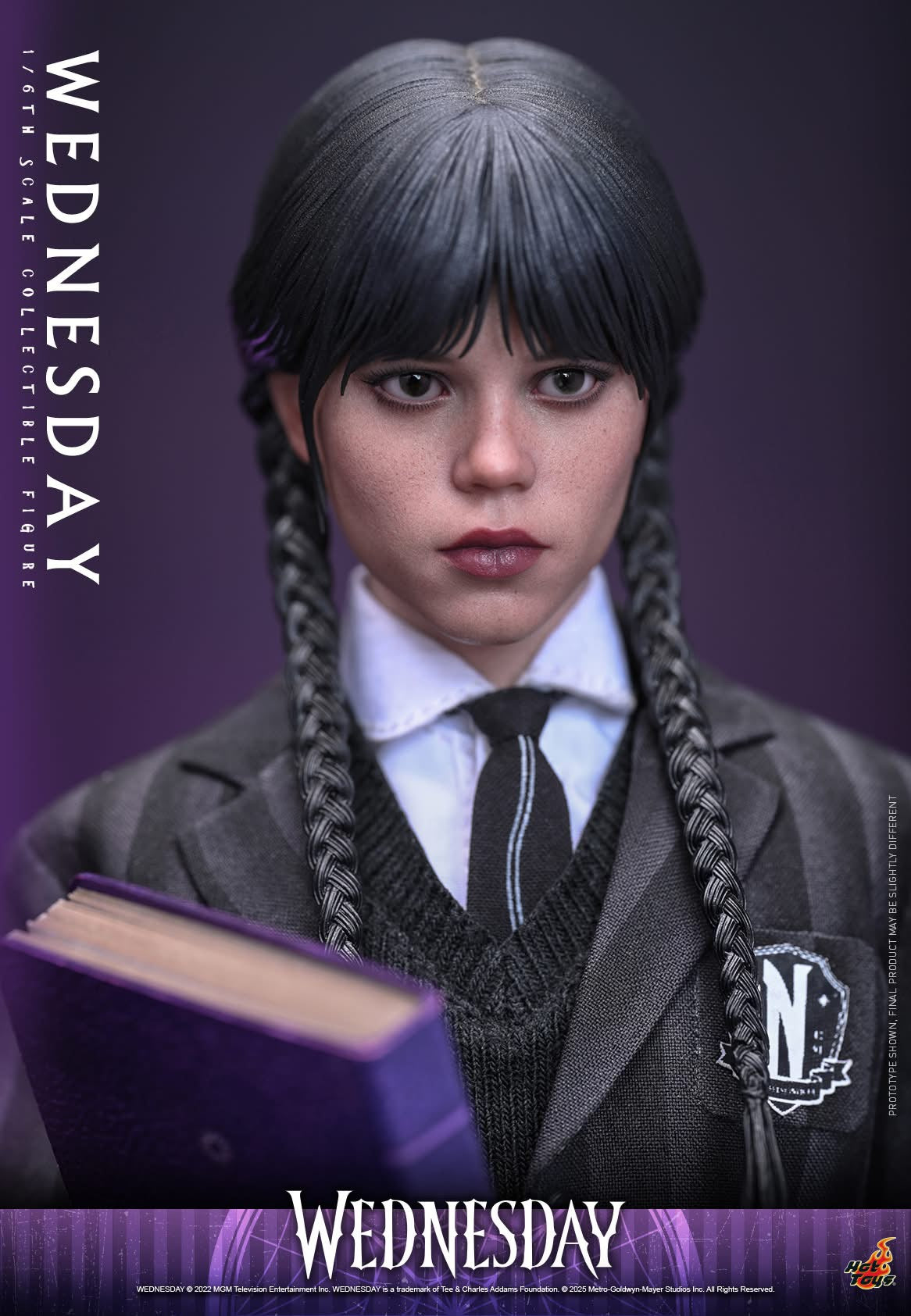 Preventa Figura WEDNESDAY - Wednesday (Netflix Series) marca Hot Toys TMS135 escala 1/6
