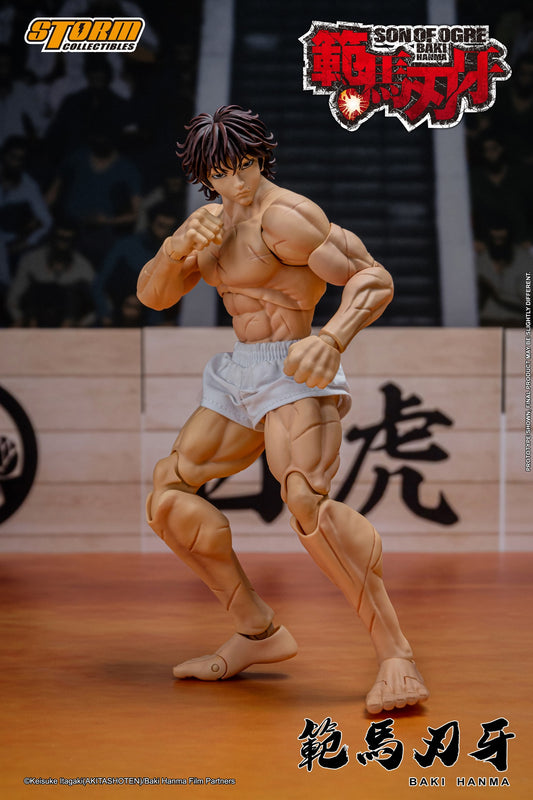 Pedido Figura Baki Hanma (Exclusive) - Baki Hanma: Son of Ogre marca Storm Collectibles KIBK05 escala pequeña 1/12