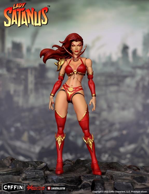 Pedido Figura Lady Satanus marca Executive Replicas escala pequeña 1/12
