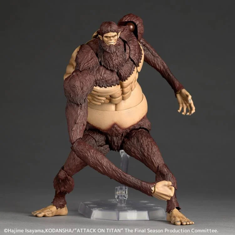 Preventa Figura Beast Titan - Attack on Titan / Shingeki no Kyojin - Amazing Yamaguchi Revoltech marca Kaiyodo NR097 (17.5 cm)